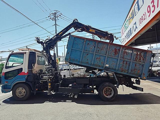 ファイター 1.75t ヒアブ付ダンプ トップシート付 ボディ架装/完成車 土砂禁ダンプ 片開き(11枚目)