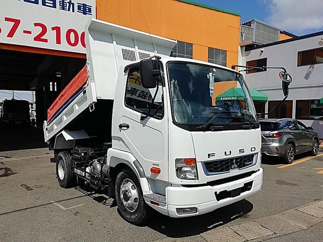 ファイター 3.15t ダンプ ボディ架装/完成車 手動シートあり ボディ高/低床 荷台材質仕様/デッキ4.5mm サイド3.2mm テール3.2mm 鳥居3.2mm SS材(6枚目)
