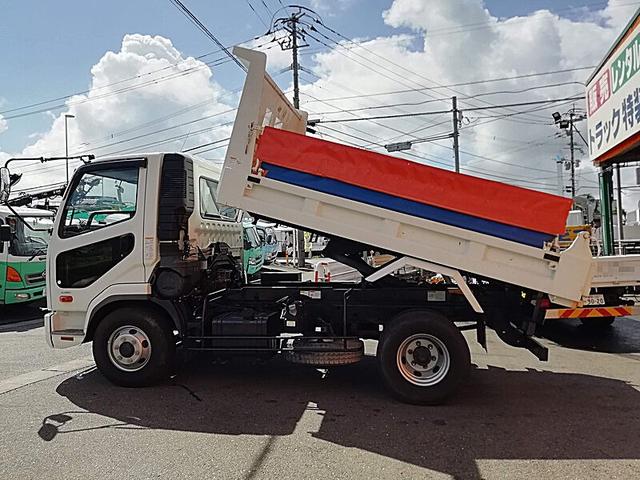 ファイター 3.15t ダンプ ボディ架装/完成車 手動シートあり ボディ高/低床 荷台材質仕様/デッキ4.5mm サイド3.2mm テール3.2mm 鳥居3.2mm SS材(11枚目)