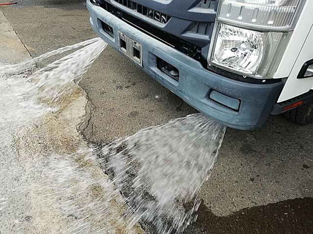 エルフトラック 4t 前後散水車 PTO式 内容量/4000リットル 品名/水 部屋/1室 吸引方式/PTO式(21枚目)