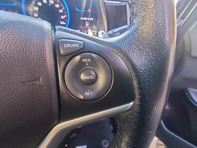 ハンドルには、手を放さずにオーディオ操作やアクセルペダルを踏みつづける必要がないクルーズコントロール付き。