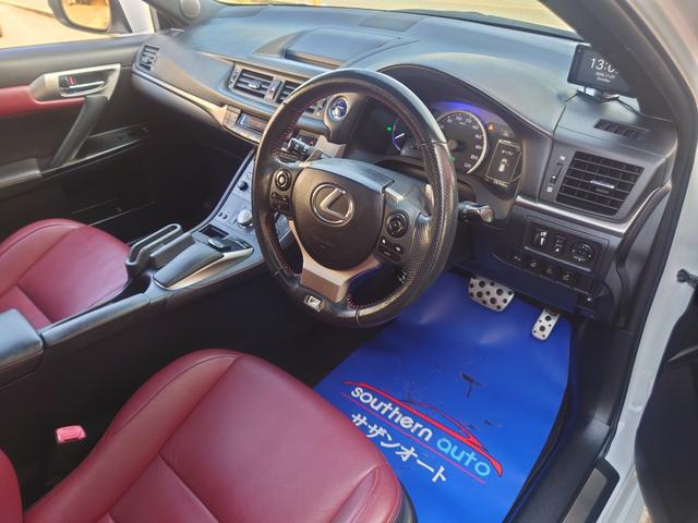 ＣＴ ＣＴ２００ｈ　Ｆスポーツ　サンルーフ　ＴＲＤフルエアロ＆マフラー　前後ドライブレコーダー　ＥＴＣ　バックカメラ　ナビ　ＴＶ　クリアランスソナー　オートクルーズコントロール　ＬＥＤヘッドランプ　パワーシート　スマートキー（33枚目）