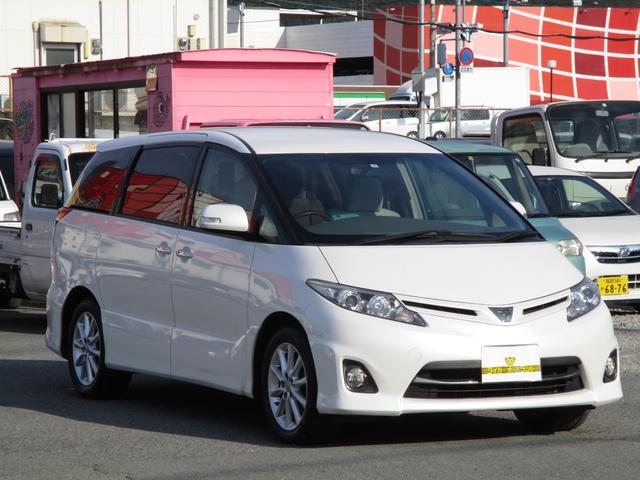 2.4アエラス Gエディション 中期 スマートキー プッシュスタート 両側パワースライドドア クルーズコントロール SDナビ フルセグ DVD再生 CD バックカメラ ETC HID オットマン タイミングチェーン(11枚目)