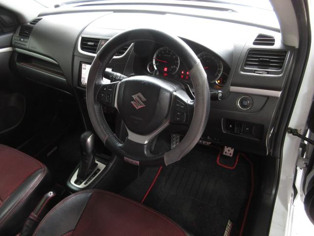 スイフト ＸＳ　１年保証　パドルシフト　クルコン　スマートキー　プッシュスタート　メモリーナビ　フルセグ　ＤＶＤ　ＣＤ　Ｍサーバー　Ｂｌｕｅｔｏｏｔｈ　バックカメラ　ＥＴＣ　ＨＩＤ　フォグ　１６ＡＷ　Ｔチェーン（42枚目）
