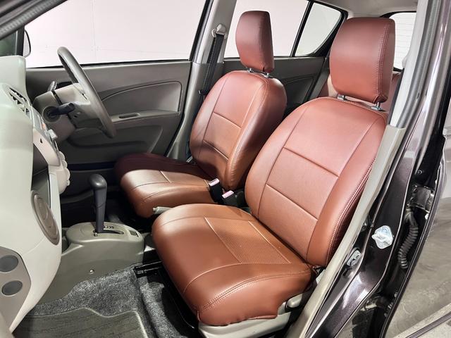 キャロルエコ ＥＣＯ－Ｌ　１年保証　後期　アイドリングストップ　キャメルレザーシートカバー　ＣＤオーディオ　ＣＤ　ＥＴＣ　キーレス　フルフラットシート　マニュアルエアコン　レベライザー　取説　記録簿　タイミングチェーン（16枚目）