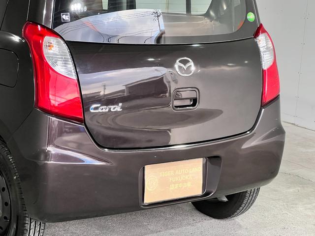 キャロルエコ ＥＣＯ－Ｌ　１年保証　後期　アイドリングストップ　キャメルレザーシートカバー　ＣＤオーディオ　ＣＤ　ＥＴＣ　キーレス　フルフラットシート　マニュアルエアコン　レベライザー　取説　記録簿　タイミングチェーン（30枚目）