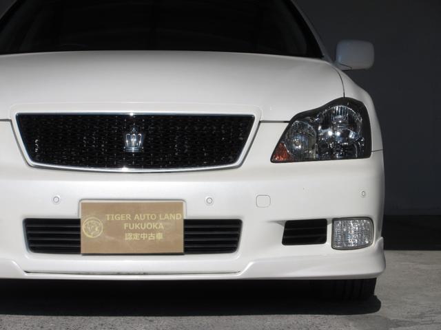 クラウン アスリート プレミアムエディション 後期 車高調 社外マフラー スマートキー プッシュスタート HDDナビ フルセグ CD Mサーバー バックカメラ ETC クルコン HID フォグ パワーシート ソナー 取説 18AW Tチェーン(64枚目)