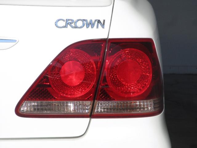 クラウン アスリート プレミアムエディション 後期 車高調 社外マフラー スマートキー プッシュスタート HDDナビ フルセグ CD Mサーバー バックカメラ ETC クルコン HID フォグ パワーシート ソナー 取説 18AW Tチェーン(68枚目)