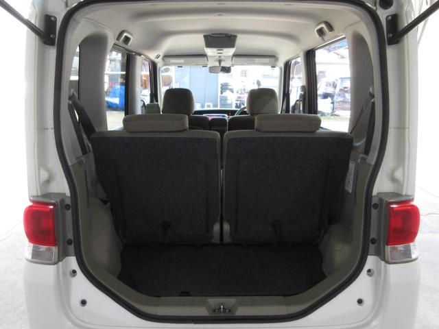 タント Ｘ　１年保証　後期　パワースライドドア　スマートキー　ＳＤナビ　フルセグ　ＤＶＤ　ＣＤ　Ｍサーバー　Ｂｌｕｅｔｏｏｔｈ　ＥＴＣ　ベンチシート　マニュアルエアコン　フルフラットシート　取説　記録簿　１４ＡＷ（15枚目）