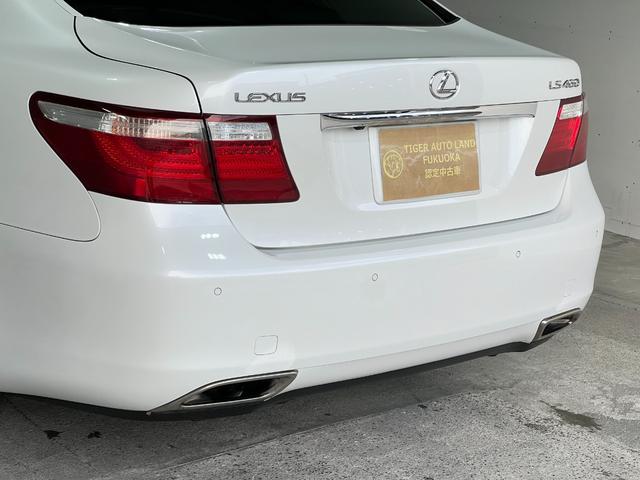 ＬＳ ＬＳ４６０　バージョンＣ　Ｉパッケージ　サンルーフ　黒革　エアサス　スマートキー　プッシュスタート　ＨＤＤナビ　フルセグ　ＣＤ　Ｍサーバー　バックカメラ　ＥＴＣ　クルコン　シートエアコン　パワーシート　クリアランスソナー　１８ＡＷ（30枚目）