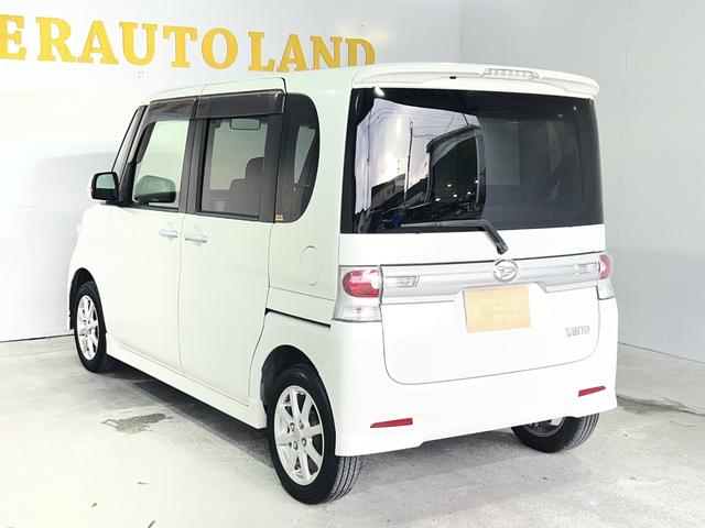 タント カスタムＸ　１年保証　後期　パワースライドドア　スマートキー　ＳＤナビ　フルセグ　ＤＶＤ　ＣＤ　Ｍサーバー　Ｂｌｕｅｔｏｏｔｈ　ＨＩＤ　フォグ　ベンチシート　ドラレコ　取説　１４ＡＷ　Ｔチェーン（7枚目）