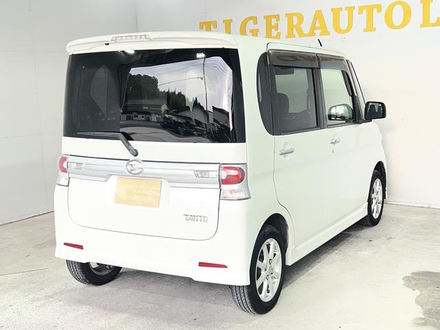 タント カスタムＸ　１年保証　後期　パワースライドドア　スマートキー　ＳＤナビ　フルセグ　ＤＶＤ　ＣＤ　Ｍサーバー　Ｂｌｕｅｔｏｏｔｈ　ＨＩＤ　フォグ　ベンチシート　ドラレコ　取説　１４ＡＷ　Ｔチェーン（9枚目）