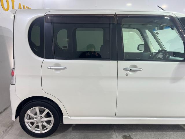 タント カスタムＸ　１年保証　後期　パワースライドドア　スマートキー　ＳＤナビ　フルセグ　ＤＶＤ　ＣＤ　Ｍサーバー　Ｂｌｕｅｔｏｏｔｈ　ＨＩＤ　フォグ　ベンチシート　ドラレコ　取説　１４ＡＷ　Ｔチェーン（10枚目）