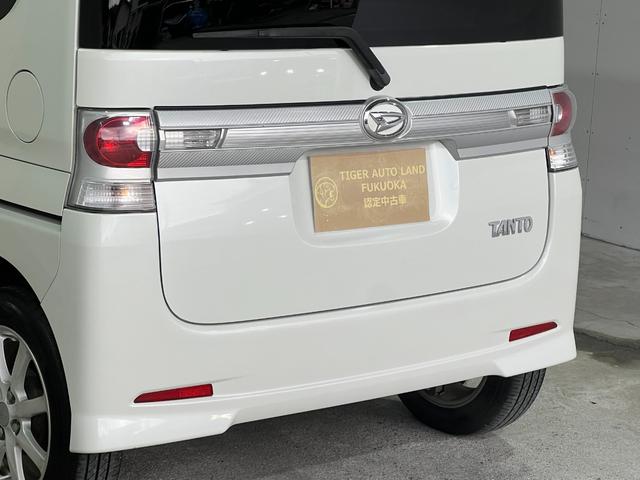 タント カスタムＸ　１年保証　後期　パワースライドドア　スマートキー　ＳＤナビ　フルセグ　ＤＶＤ　ＣＤ　Ｍサーバー　Ｂｌｕｅｔｏｏｔｈ　ＨＩＤ　フォグ　ベンチシート　ドラレコ　取説　１４ＡＷ　Ｔチェーン（30枚目）