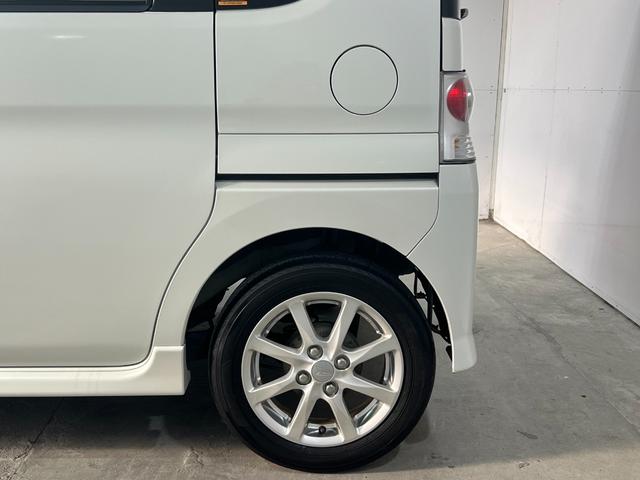 タント カスタムＸ　１年保証　後期　パワースライドドア　スマートキー　ＳＤナビ　フルセグ　ＤＶＤ　ＣＤ　Ｍサーバー　Ｂｌｕｅｔｏｏｔｈ　ＨＩＤ　フォグ　ベンチシート　ドラレコ　取説　１４ＡＷ　Ｔチェーン（32枚目）