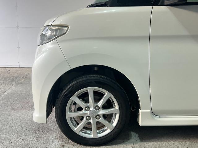 タント カスタムＸ　１年保証　後期　パワースライドドア　スマートキー　ＳＤナビ　フルセグ　ＤＶＤ　ＣＤ　Ｍサーバー　Ｂｌｕｅｔｏｏｔｈ　ＨＩＤ　フォグ　ベンチシート　ドラレコ　取説　１４ＡＷ　Ｔチェーン（36枚目）