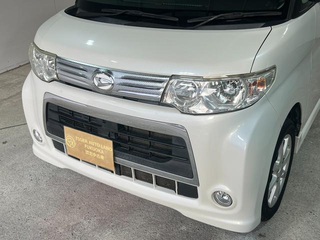 タント カスタムＸ　１年保証　後期　パワースライドドア　スマートキー　ＳＤナビ　フルセグ　ＤＶＤ　ＣＤ　Ｍサーバー　Ｂｌｕｅｔｏｏｔｈ　ＨＩＤ　フォグ　ベンチシート　ドラレコ　取説　１４ＡＷ　Ｔチェーン（37枚目）