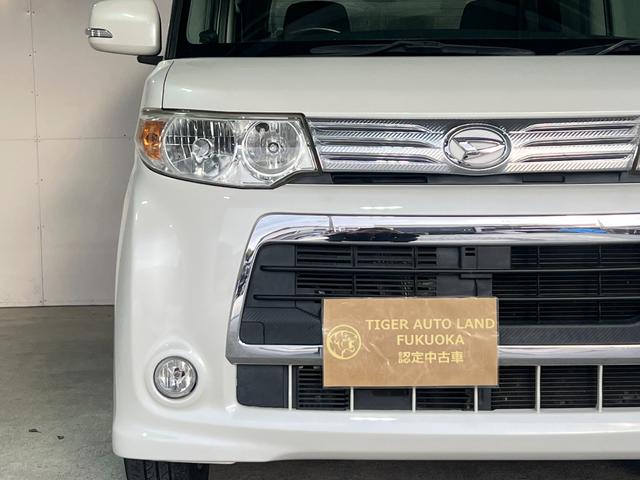 タント カスタムＸ　１年保証　後期　パワースライドドア　スマートキー　ＳＤナビ　フルセグ　ＤＶＤ　ＣＤ　Ｍサーバー　Ｂｌｕｅｔｏｏｔｈ　ＨＩＤ　フォグ　ベンチシート　ドラレコ　取説　１４ＡＷ　Ｔチェーン（62枚目）