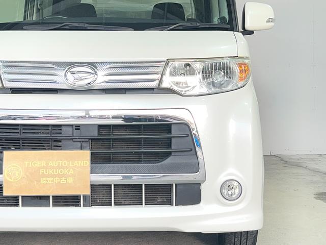 タント カスタムＸ　１年保証　後期　パワースライドドア　スマートキー　ＳＤナビ　フルセグ　ＤＶＤ　ＣＤ　Ｍサーバー　Ｂｌｕｅｔｏｏｔｈ　ＨＩＤ　フォグ　ベンチシート　ドラレコ　取説　１４ＡＷ　Ｔチェーン（64枚目）