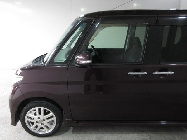 タント カスタムXリミテッド パワースライドドア スマートキー HDDナビ フルセグ DVD CD Mサーバー Bluetooth ベンチシート HID フォグ フルフラットシート 電格ウィンカーミラー 15AW Tチェーン(5枚目)