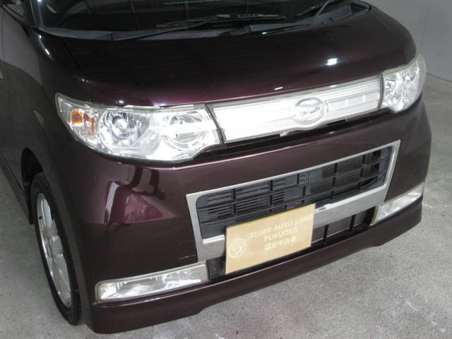 タント カスタムXリミテッド パワースライドドア スマートキー HDDナビ フルセグ DVD CD Mサーバー Bluetooth ベンチシート HID フォグ フルフラットシート 電格ウィンカーミラー 15AW Tチェーン(22枚目)