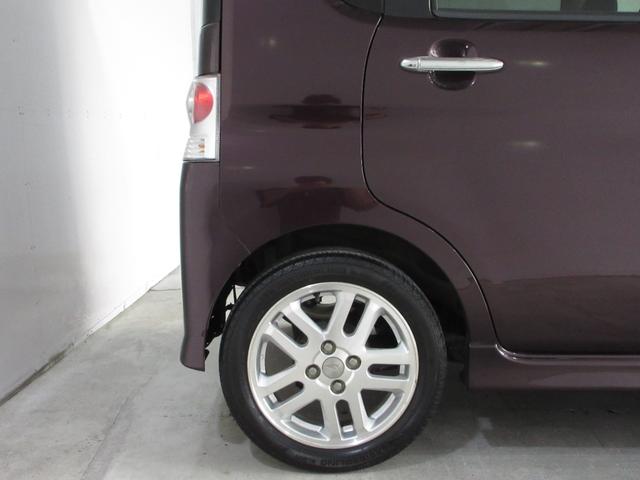 タント カスタムXリミテッド パワースライドドア スマートキー HDDナビ フルセグ DVD CD Mサーバー Bluetooth ベンチシート HID フォグ フルフラットシート 電格ウィンカーミラー 15AW Tチェーン(27枚目)