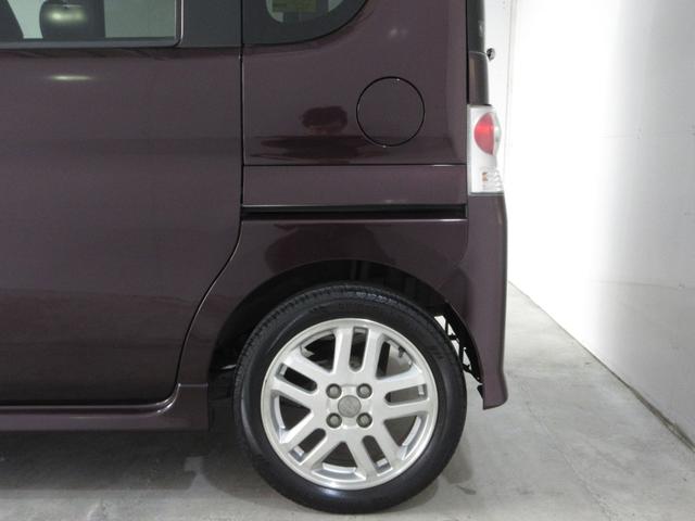 タント カスタムXリミテッド パワースライドドア スマートキー HDDナビ フルセグ DVD CD Mサーバー Bluetooth ベンチシート HID フォグ フルフラットシート 電格ウィンカーミラー 15AW Tチェーン(32枚目)