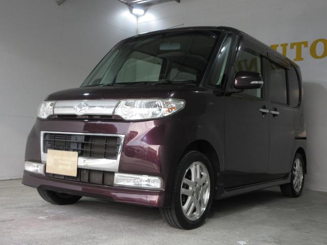 タント カスタムXリミテッド パワースライドドア スマートキー HDDナビ フルセグ DVD CD Mサーバー Bluetooth ベンチシート HID フォグ フルフラットシート 電格ウィンカーミラー 15AW Tチェーン(38枚目)