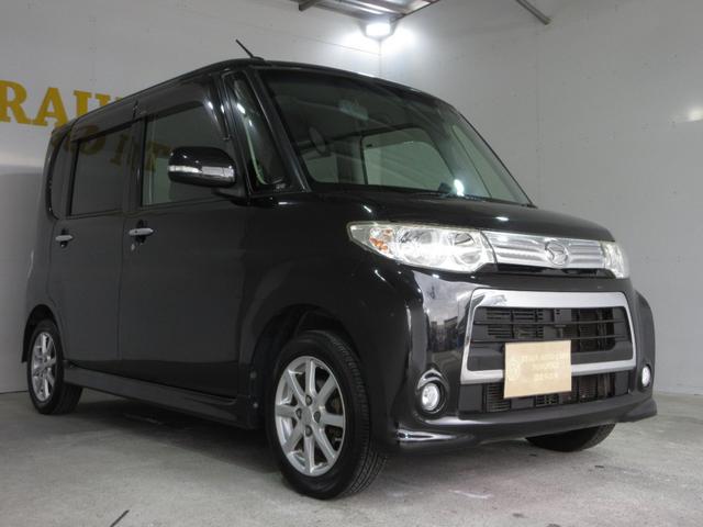 タント カスタムX 1年保証 後期 パワースライドドア アイドリングストップ スマートキー SDナビ フルセグ DVD CD Mサーバー Bluetooth ETC HID フォグ ベンチシート 取説 14AW(21枚目)