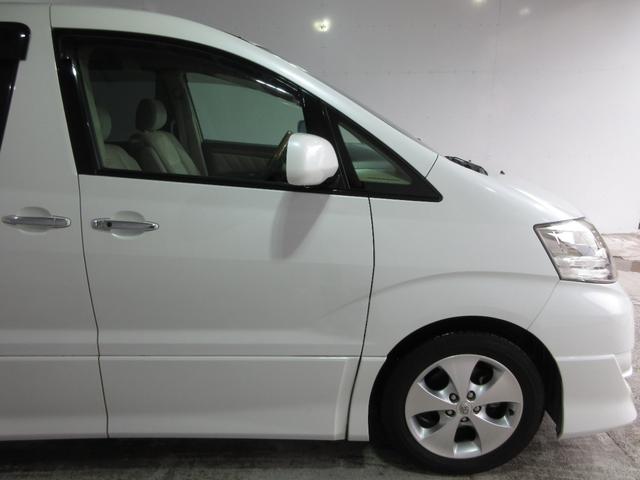 アルファードＧ ＡＳ　プライムセレクションＩＩ　後期　ハーフレザーシート　両側パワスラ　キーレス　ＨＤＤナビ　フルセグ　ＤＶＤ　ＣＤ　Ｍサーバー　バックカメラ　ＥＴＣ　フリップダウンモニター　ＨＩＤ　フォグ　取説　記録簿　１７ＡＷ　Ｔチェーン（11枚目）