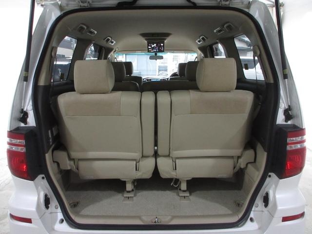 アルファードＧ ＡＳ　プライムセレクションＩＩ　後期　ハーフレザーシート　両側パワスラ　キーレス　ＨＤＤナビ　フルセグ　ＤＶＤ　ＣＤ　Ｍサーバー　バックカメラ　ＥＴＣ　フリップダウンモニター　ＨＩＤ　フォグ　取説　記録簿　１７ＡＷ　Ｔチェーン（15枚目）