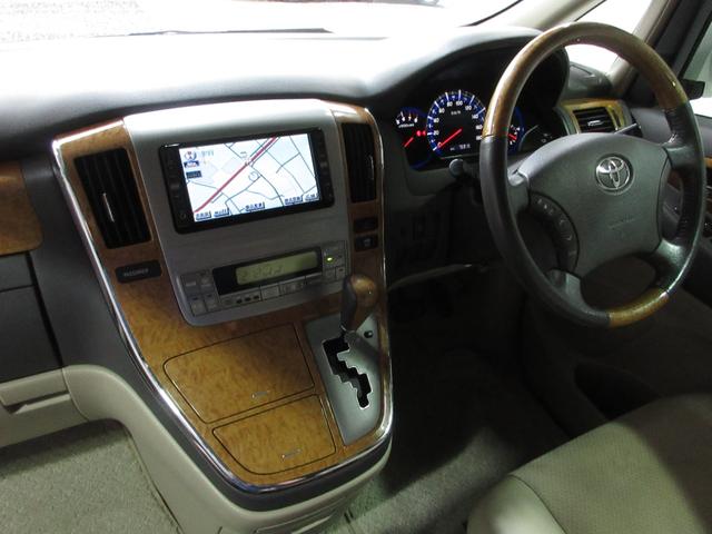 アルファードＧ ＡＳ　プライムセレクションＩＩ　後期　ハーフレザーシート　両側パワスラ　キーレス　ＨＤＤナビ　フルセグ　ＤＶＤ　ＣＤ　Ｍサーバー　バックカメラ　ＥＴＣ　フリップダウンモニター　ＨＩＤ　フォグ　取説　記録簿　１７ＡＷ　Ｔチェーン（57枚目）