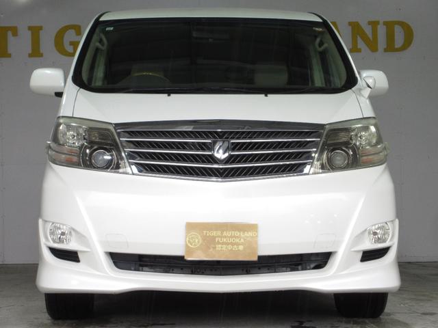 アルファードＧ ＡＳ　プライムセレクションＩＩ　後期　ハーフレザーシート　両側パワスラ　キーレス　ＨＤＤナビ　フルセグ　ＤＶＤ　ＣＤ　Ｍサーバー　バックカメラ　ＥＴＣ　フリップダウンモニター　ＨＩＤ　フォグ　取説　記録簿　１７ＡＷ　Ｔチェーン（63枚目）