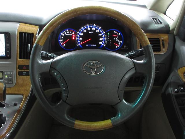 アルファードＧ ＡＳ　プライムセレクションＩＩ　後期　ハーフレザーシート　両側パワスラ　キーレス　ＨＤＤナビ　フルセグ　ＤＶＤ　ＣＤ　Ｍサーバー　バックカメラ　ＥＴＣ　フリップダウンモニター　ＨＩＤ　フォグ　取説　記録簿　１７ＡＷ　Ｔチェーン（70枚目）