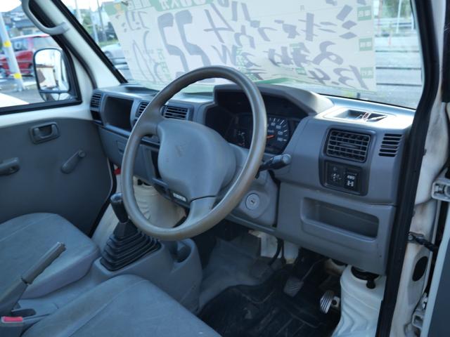 ミニキャブトラック 　セレクト４ＷＤ　ドライブレコーダー　ラジオ　エアコン　パワーステアリング　三方開　荷台ガード　荷台マット（11枚目）