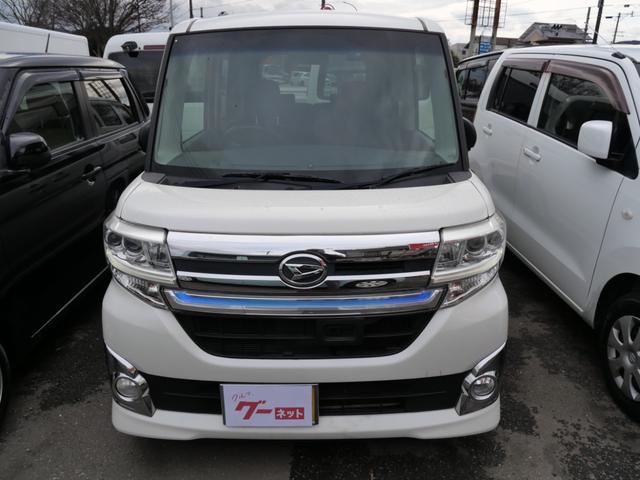 タント カスタムX トップエディションSA 左側電動スライドドア スマートキー プッシュスタート トラクションコントロール ETC ナビ バックモニター フルセグ ドライブレコーダー(3枚目)