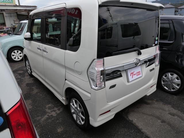 タント カスタムX トップエディションSA 左側電動スライドドア スマートキー プッシュスタート トラクションコントロール ETC ナビ バックモニター フルセグ ドライブレコーダー(7枚目)