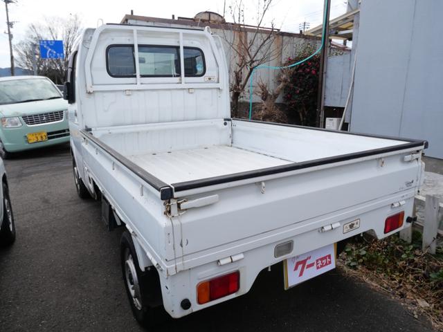 キャリイトラック ＫＣエアコン・パワステ　エアコン　パワーステアリング　ラジオ　三方費　荷台ガード（5枚目）