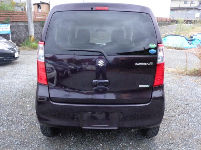 ワゴンR FX 禁煙車 ワンセグナビ バックモニター CD DVD キーレス ベンチシート キーレス アイドリングストップ ボディ磨き済 ルームクリーニング済(5枚目)