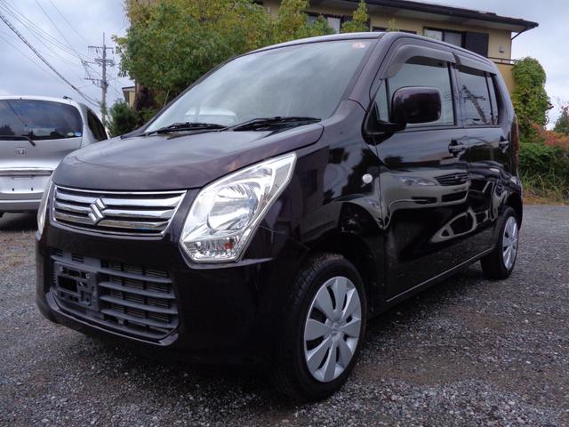 ワゴンR FX 禁煙車 ワンセグナビ バックモニター CD DVD キーレス ベンチシート キーレス アイドリングストップ ボディ磨き済 ルームクリーニング済(8枚目)