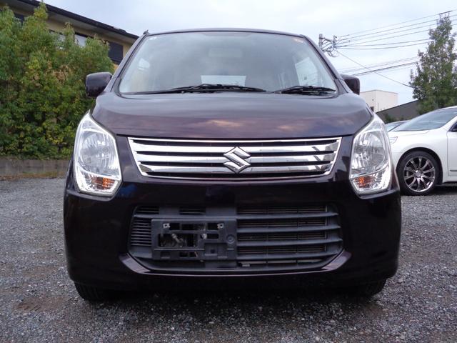 ワゴンR FX 禁煙車 ワンセグナビ バックモニター CD DVD キーレス ベンチシート キーレス アイドリングストップ ボディ磨き済 ルームクリーニング済(9枚目)