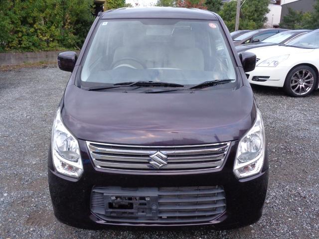 ワゴンR FX 禁煙車 ワンセグナビ バックモニター CD DVD キーレス ベンチシート キーレス アイドリングストップ ボディ磨き済 ルームクリーニング済(10枚目)