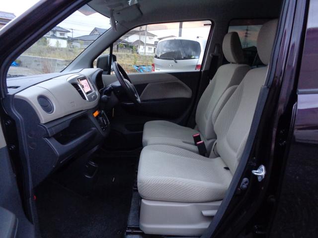 ワゴンR FX 禁煙車 ワンセグナビ バックモニター CD DVD キーレス ベンチシート キーレス アイドリングストップ ボディ磨き済 ルームクリーニング済(48枚目)