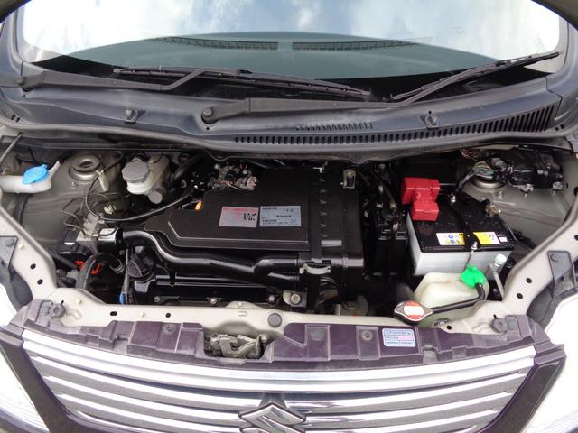 ワゴンＲ ＦＸリミテッド　プッシュスタート　スマートキー　Ｈライト研磨コーティング済　１４インチアルミホイール　エアロ　ベンチシート　ドリンクホルダー（27枚目）