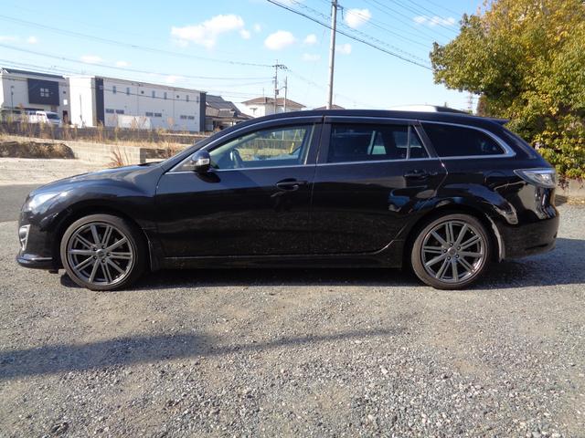 アテンザスポーツワゴン 20S 車検令和9年3月 HID フォグ クルーズコントロール フルセグナビ バックモニター CD DVD Bluetoothオーディオ ドラレコ360度 18インチ社外アルミホイール ETC2.0(7枚目)