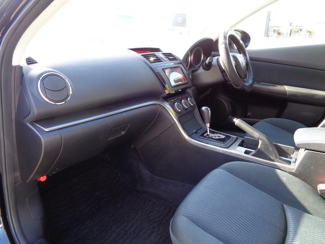 アテンザスポーツワゴン 20S 車検令和9年3月 HID フォグ クルーズコントロール フルセグナビ バックモニター CD DVD Bluetoothオーディオ ドラレコ360度 18インチ社外アルミホイール ETC2.0(44枚目)