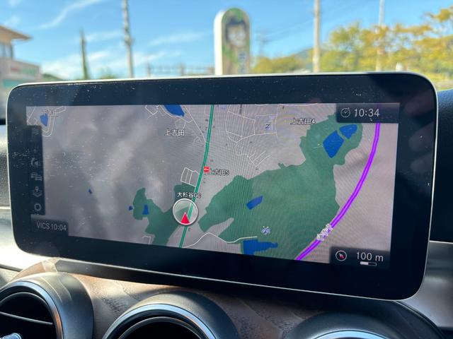 Ｃクラス Ｃ１８０アバンギャルド　後期モデル　レーダーセーフティーパッケージ　ｃａｒｐｌａｙ　コマンドシステム　ＴＶ　ＥＴＣ　純正アルミホイール　キーレスゴー　ＬＥＤヘッドライト（35枚目）