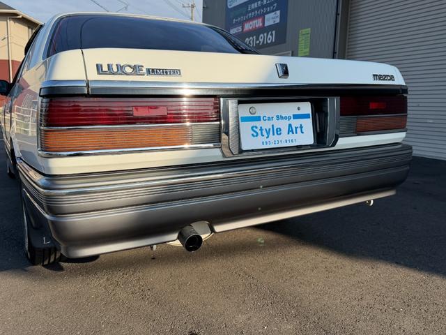 ルーチェ V6-2000 リミテッド オートエアコン スイングルーバー 減衰力調整サスペンション カセットテープスロット ラジオ ETC(16枚目)