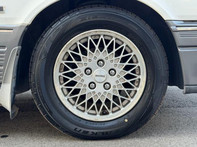 ルーチェ V6-2000 リミテッド オートエアコン スイングルーバー 減衰力調整サスペンション カセットテープスロット ラジオ ETC(23枚目)