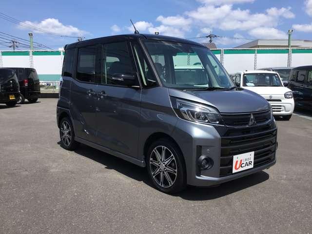 カスタムＴ　セーフティプラスエディション　純正フルセグナビ　バックカメラ　クルーズコントロール　４ＷＤ　フルセグ　ナビＴＶ　ターボ　スマートキ　オートエアコン　バックカメラ　横滑り防止　メモリーナビゲーション　キーフリー　ＡＢＳ　ベンチシート(6枚目)